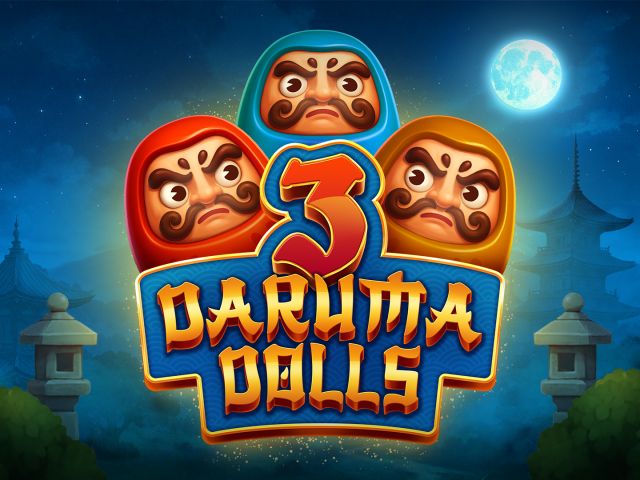 3 Daruma Dolls