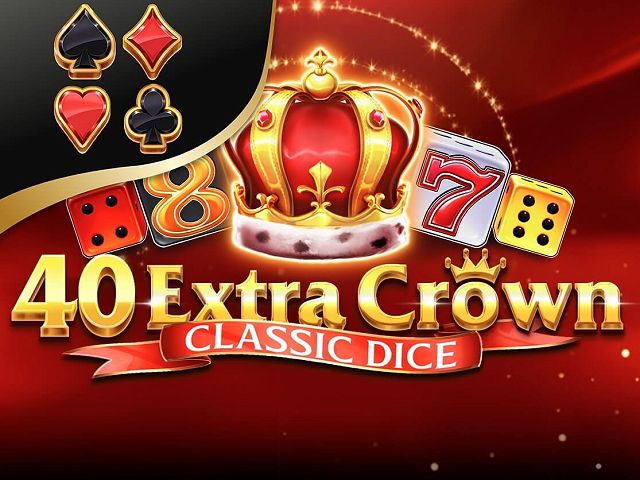 40 Extra Crown Classic Dice