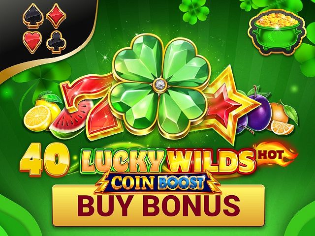 40 Lucky Wilds Hot Coin Boost