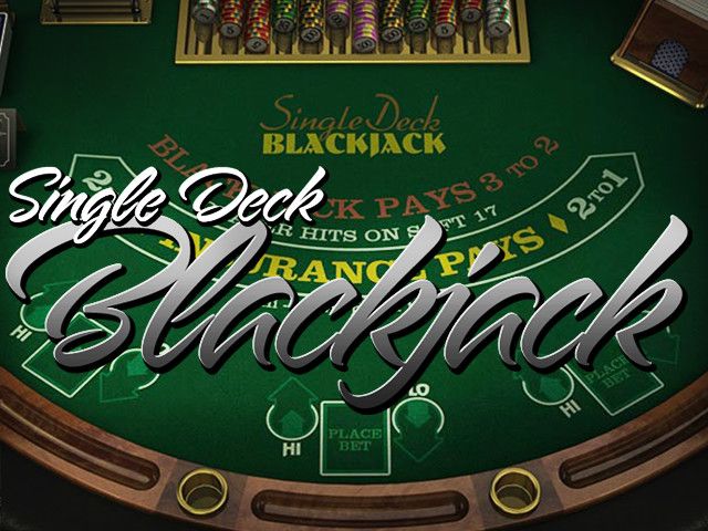 Single Deck Blackjack