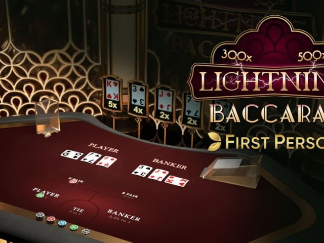 First Person Lightning Baccarat