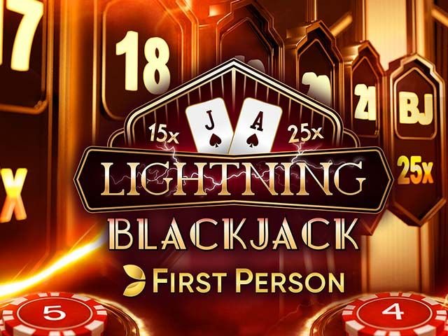 First Person Lightning Blackjack