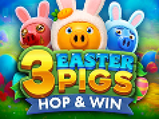 3 Easter Pigs - Hop and Win