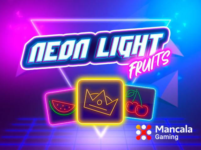 Neon Light Fruits