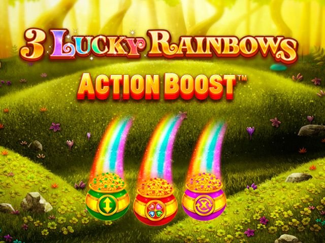 Action Boost ™ 3 Lucky Rainbows