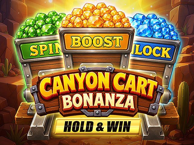 Canyon Cart Bonanza: Hold & Win