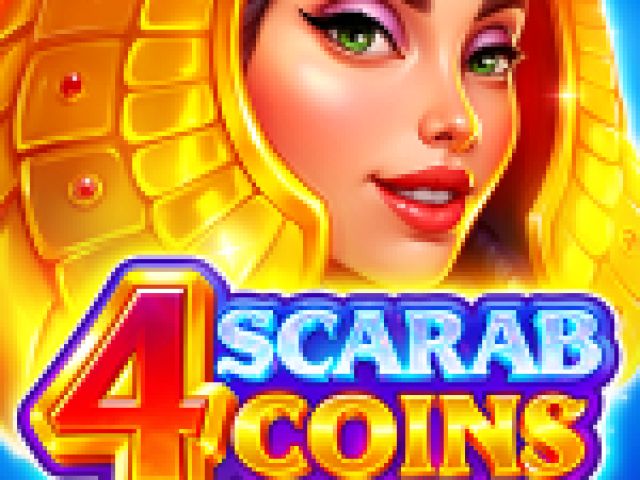 4 Scarab Coins Hold and Win
