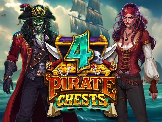 4 Pirate Chests
