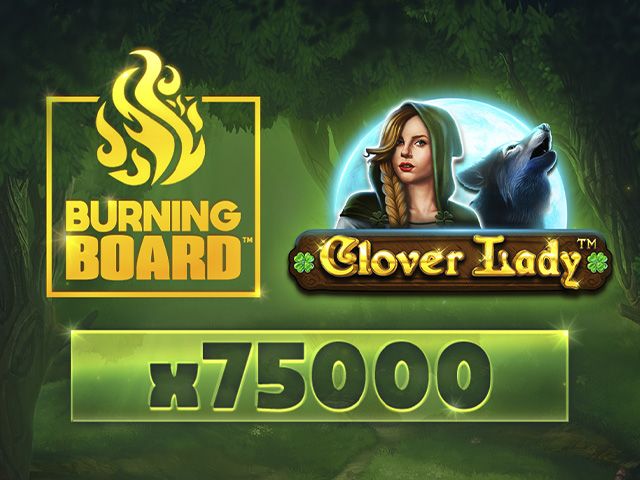 Clover Lady™ Burning Board™