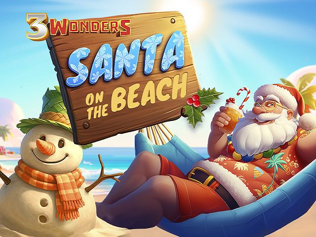 3 Wonders Santa on the Beach