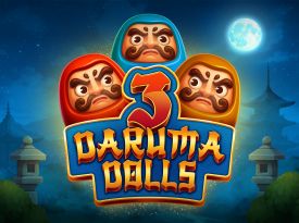 3 Daruma Dolls
