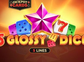 5 Glossy Dice
