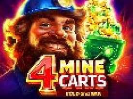 4 Mine Carts