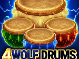 4 Wolf Drums