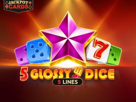5 Glossy Dice