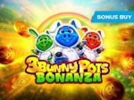 3 Bunny Pots Bonanza