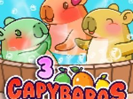3 Capybaras 