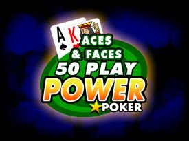 Aces and Faces - 50 Play Power Poker