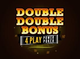 Double Double Bonus - 4 Play Power Poker