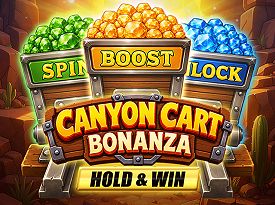 Canyon Cart Bonanza: Hold & Win