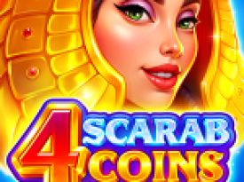 4 Scarab Coins Hold and Win