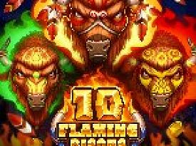 10 Flaming Bisons