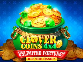 Clover Coins 4x4 Unlimited Fortune