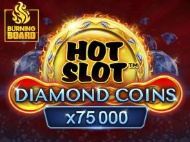 Hot Slot™: Diamond Coins Burning Board™